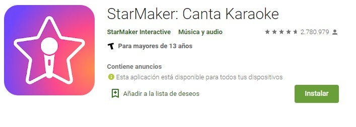 1.- StarMaker