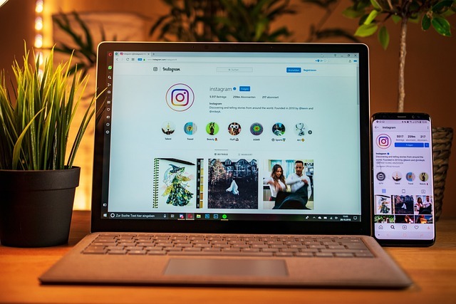 Cuenta red social instagram