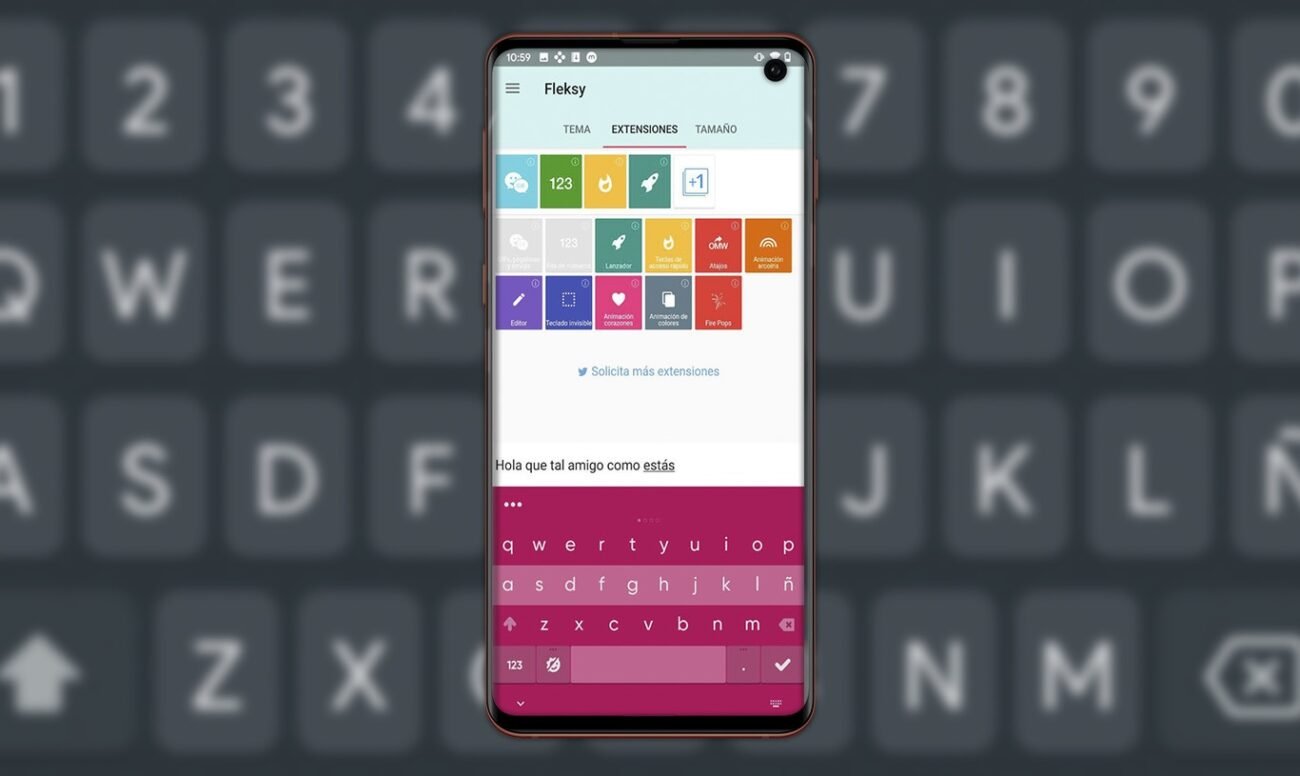 personalizar teclado de teléfono - aplicaciones